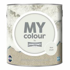 Johnstone's MY colour Durable Matt Paint 2.5L - New Chalk