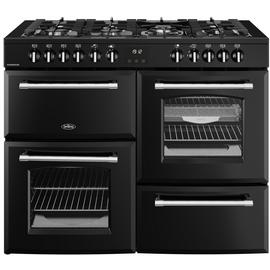 Belling 444411838 110cm Dual Fuel Range Cooker - Black