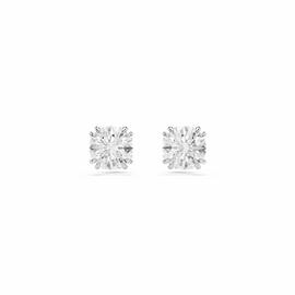 Swarovski Rhodium Plated Crystal Stilla Stud Earrings