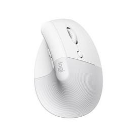 Logitech Lift for Mac Ergonomic Wireless Mouse - Off White