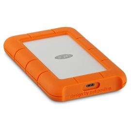 LaCie Rugged USB-C 2TB Portable Hard Drive