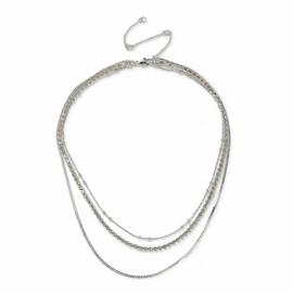 Liars & Lovers Silver Plated Tennis Ball Chain Necklace