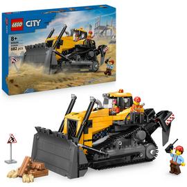 LEGO City Yellow Bulldozer Vehicle Construction Toy 60466