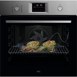 AEG OS6AB50AM Built In Single Electric Oven-Stainless Steel