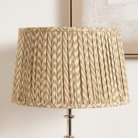 Pacific Vienna Taupe Mushroom Pleat Lampshade - 30cm