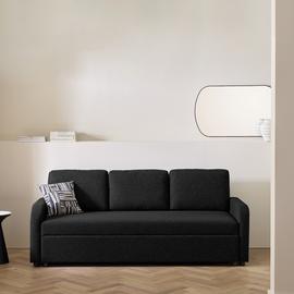 Habitat Carter Fabric 4 Seater Sofa Bed - Charcoal