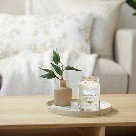 Yankee Signature Large Jar Candle - Clean Cotton
