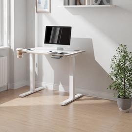 Koble Gino Mini Height Adjustable Desk - White