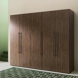 Habitat Atlas 5 Door Wardrobe - Walnut