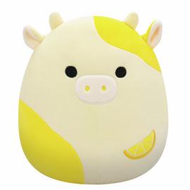 Squishmallows 12 Inch Dagmar Lemon Cow Soft Toy