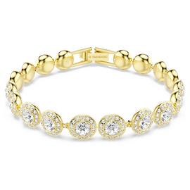 Swarovski Gold Tone Plated Una Angelic Bracelet