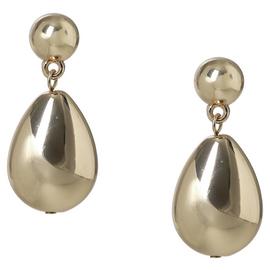 Liars & Lovers Gold Tone Ball Pear Shaped Drop Earrings