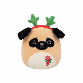 Squishmallows 7.5 Inch Prince Pug Plush