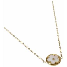 Liars & Lovers Stainless Steel Gold Tone Flower Necklace