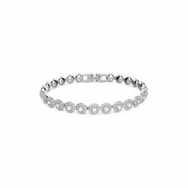 Swarovski Rhodium Plated Una Angelic Tennis Bracelet