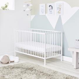 Baby Elegance Kim Cot - White