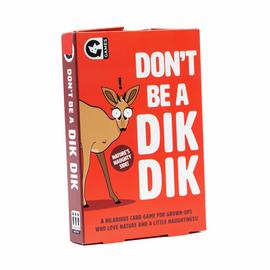 Gingerfox Games Don't Be a Dik Dik Card Game