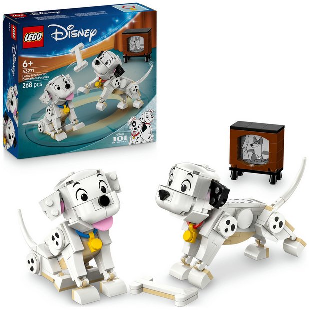 Buy LEGO Disney Lucky Penny 101 Dalmatians Puppies Set 43271