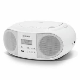 Roberts Zoombox 4 DAB/DAB+/FM Radio & CD Player - White