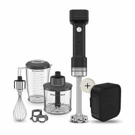 KitchenAid 5KHBRV75BM Go Cordless Hand Blender & Accessories