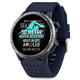 Reflex Active SeaVenture AMOLED GPS Blue Smart Watch