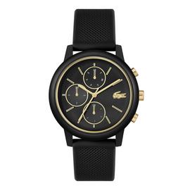 Lacoste Men's Black Silicone Strap Watch