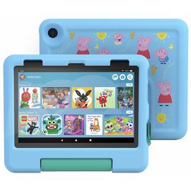 Amazon Fire HD 8 Kids Tablet (Peppa Pig) 8 Inch 32 GB - Blue