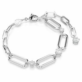 Swarovski Rhodium Plated Crystal Constella Chain Bracelet