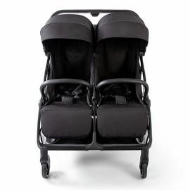 Red Kite Push Me Duet Twin Pushchair Black