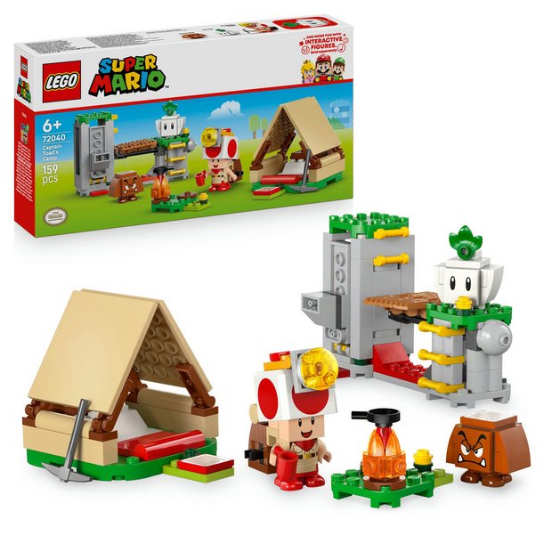 Buy LEGO Super Mario Captain Toad's Camp Toy with Figures 72040