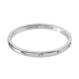 Radley Silver Plated Jumping Dog Bangle