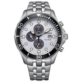 Citizen Men's White Dial Stainless Steel Bracelet Watch