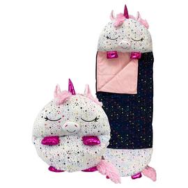 Happy Nappers Shimmer Unicorn Large Sleeping Bag