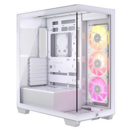 CORSAIR 3500X RGB ATX Mid-Tower PC Case - White