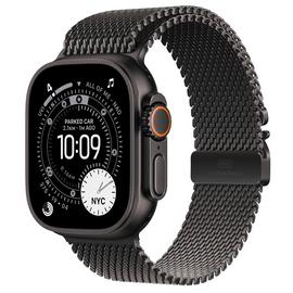 Apple Watch Ultra 3 GPS+Cell 49mm Black Milanese Loop - L