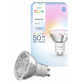 Philips Hue Essential GU10 4.7W Smart Light Bulb - Pack of 1