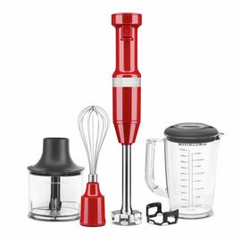 KitchenAid 5KHBV83BER Hand Blender With Accessories - Red
