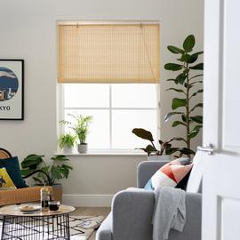 Little Black Book Bamboo Natural Roller Blind