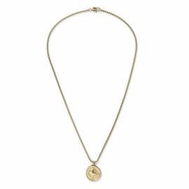 Uncommon Souls Gold Stainless Steel Pendant Necklace