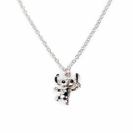 Custard London Disney Stitch Pendant and Flower Earring Set