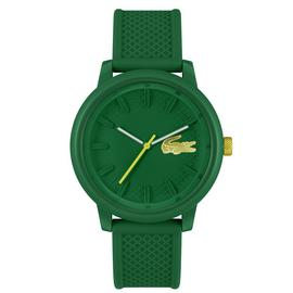 Lacoste Men's Green Silicone Strap Watch