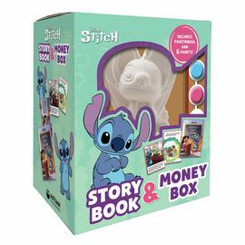 Disney Stitch Story Book and Money Box