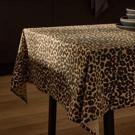 Argos Home Wipe Clean Table Cloth - Leopard Print