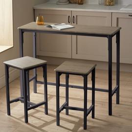 Argos Home Bolitzo Bar Table & 2 Stools