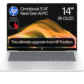 HP Omnibook 5 14in Octa Core 16GB 512GB Laptop - Silver