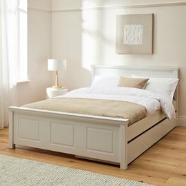 Argos Home Grayson Double with Storage Bed - White