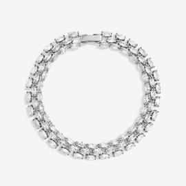 Jon Richard Cubic Zirconia Navette Bracelet