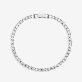 Jon Richard Cubic Zirconia Round Tennis Bracelet
