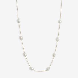 Jon Richard Yellow Fresh Water Pearl Pendant Necklace