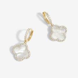 Jon Richard Gold Plated Mop Clover Huggies